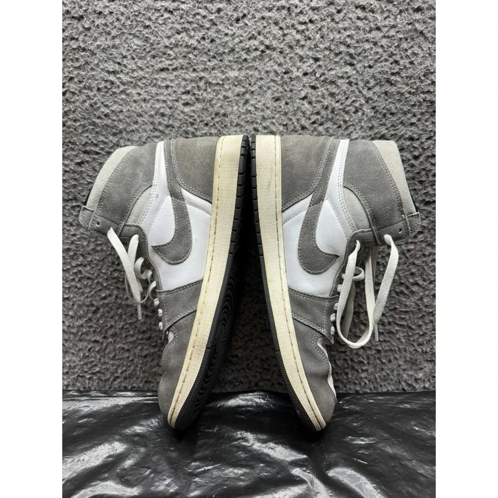 Nike Air Jordan 1 Retro High Sneakers Washed Black DZ5485-051 Mens Size 12 US